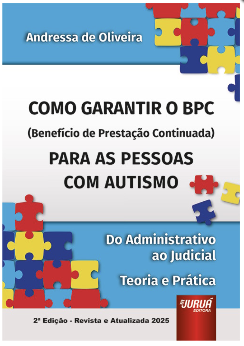 Capa do livro Como Conseguir BPC para seu Cliente com Autismo